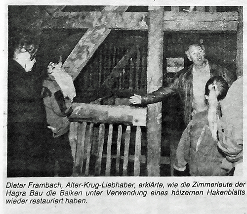 1992-10-17 Gründung des Vereins "Alter Krug" Zossen e.V.