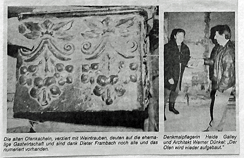 1992-10-17 Gründung des Vereins "Alter Krug" Zossen e.V.