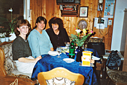 Drei Mitglieder der Autorengruppe 1997 Foto: Liselotte Senff