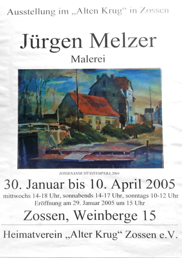 2005-01-29 Eröffnung Ausstellung Malerei Jürgen Melzer