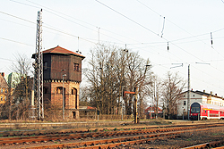 Wasserturm am Bahnhof Zossen Im Wasserturm von Wünsdorf/Waldstadt