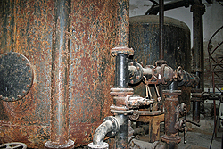Wasserturm am Bahnhof Zossen Im Wasserturm von Wünsdorf/Waldstadt