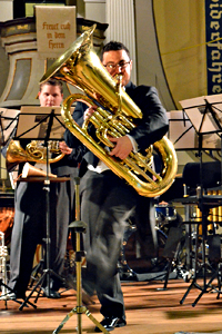 2012-01-02 Neujahrskonzert mit WorldBrass in der Kirche
