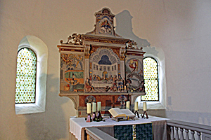 Wappen der Brandt v. Lindau Altar