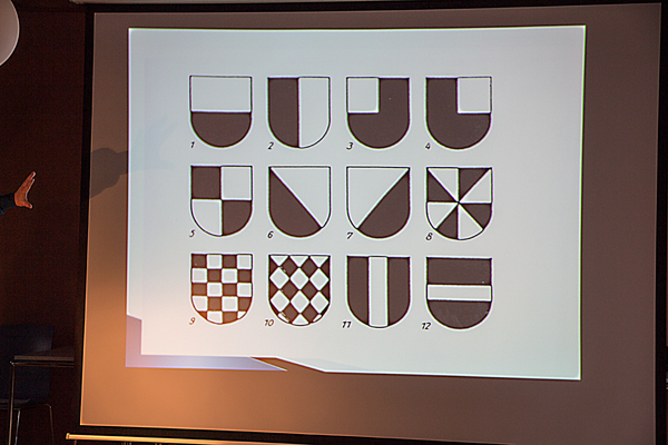 Ritter Henning von Strohbund Wappen Magdeburg Wappenaufteilungen