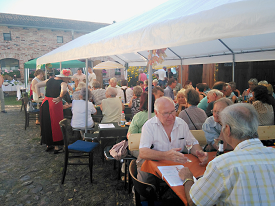 Über 100 Gäste konnten auf dem Weinbergfest 2016 begrüßt werden