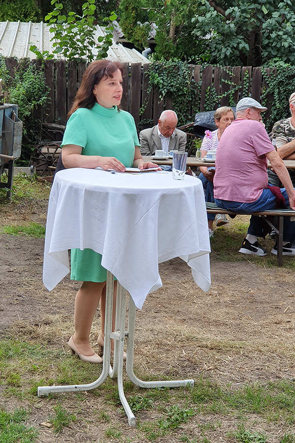 Bürgemeisterin Wiebke Schwarzweller