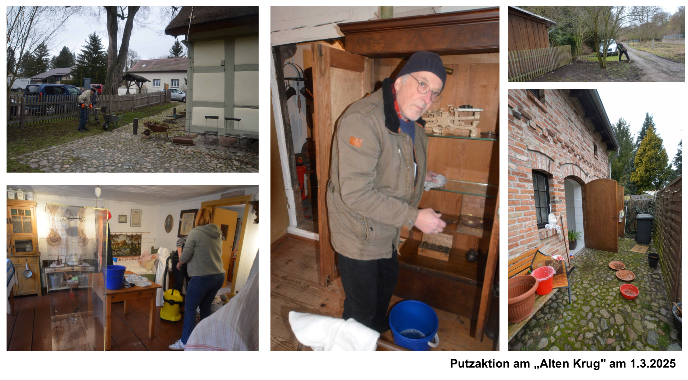 2025-03-12 Putzaktion am "Alten Krug"