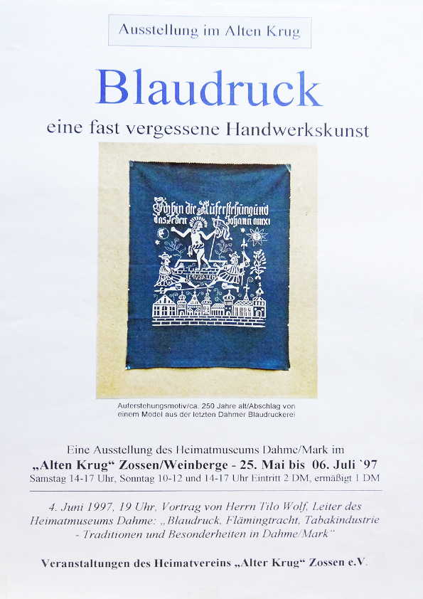 1997-05-25 Eröffnung Ausstellung Blaudruck