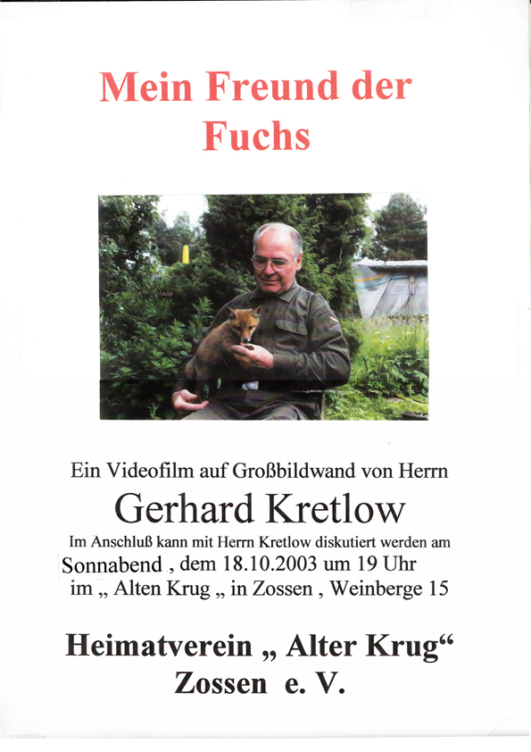 2003-10-18 Der Fuchs, der listige Geselle