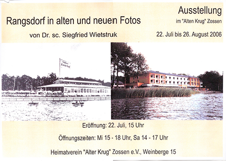 2006-07-22 Rangsdorf in alten und neuen Fotos