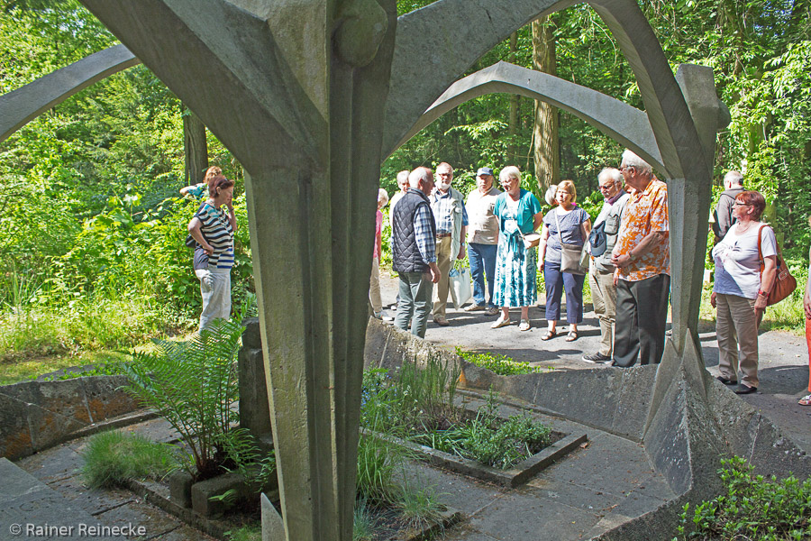2016-05-22 Vereinsausflug Friedhof Stahsdorf u. Wannsee