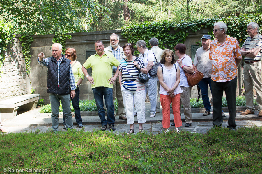 2016-05-22 Vereinsausflug Friedhof Stahsdorf u. Wannsee